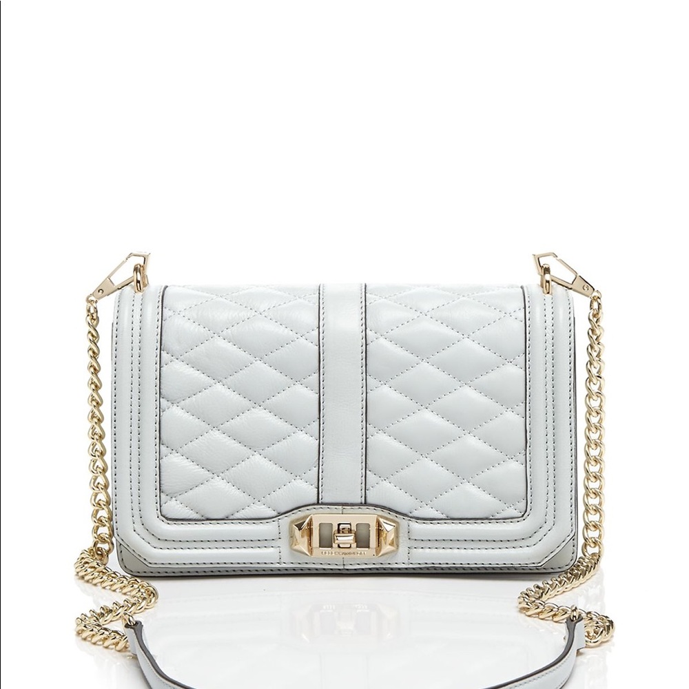 Rebecca Minkoff Light Blue Love Crossbody Bag